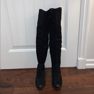 B.P. Over the knee suede boots